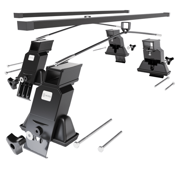 Taklasthållare till Renault Laguna mk II Kombikupé (2005-2006) - svart takräcke - takhållare - utan fästelement - Stål