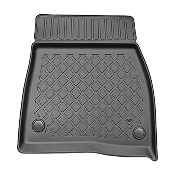 Sats bagagerumsmatta och bilmattor TPE måttillverkade till: Mercedes-Benz EQS X296 SUV (12.2022-....) - 7 platser; tredje raden nedsänkt