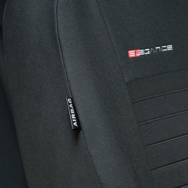 Måttsydda överdrag till Renault Express II Skåpbil (2021-....) 2 1-delars överdrag - skräddarsydda sätesöverddrag - E4