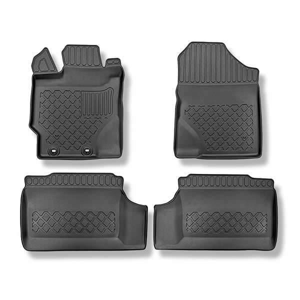 Tpe-mattor till Toyota Yaris III Kombikupé (12.2015-10.2022)