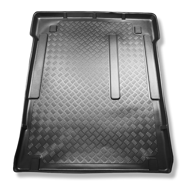 Bagagerumsmattor till Citroen Jumpy Skåpbil (2007-2016) - L2 (möjlighet att skära ut öppningar för infästningar av tredje sätesraden)