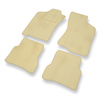 Velourmattor till Fiat Albea (2002-2010) - beige