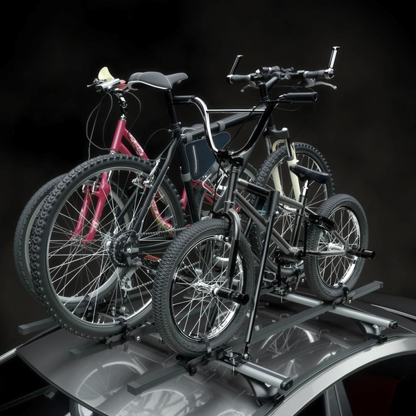 Takmonterad cykelhållare av stål - 3xM-04