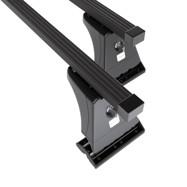 Taklasthållare till Citroen C4 Grand Picasso Minibuss (2007-2013) - svart takräcke - takhållare - fästpunkter - Stål