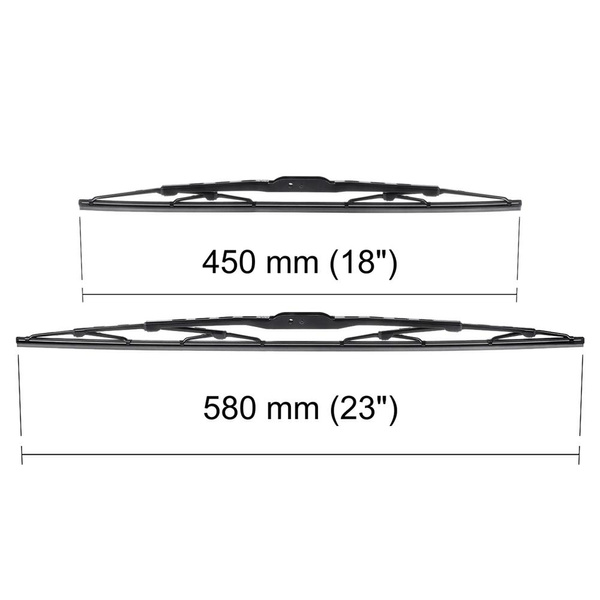 Vindrutetorkarblad till Fiat Palio Kombikupé, Weekend (09.1997-12.2012) - standard torkarblad