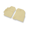 Velourmattor till Nissan Primera III P12 (2002-2008) - beige