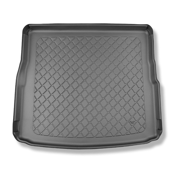 Bagagerumsmattor till Audi Q4 e-tron SUV, Sportback (06.2021-....) - övre bagagerum; dubbelt bagagerumsgolv i översta läget