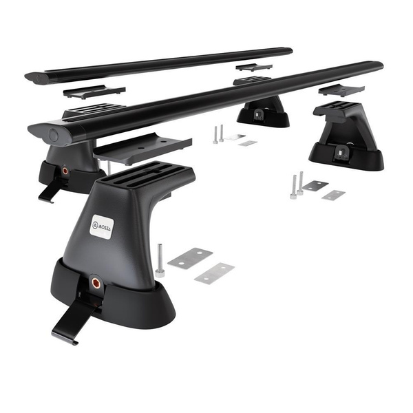 Taklasthållare till Citroen Xsara Picasso Minibuss (2000-2006) - svart takräcke - takhållare - fästpunkter - Aluminium