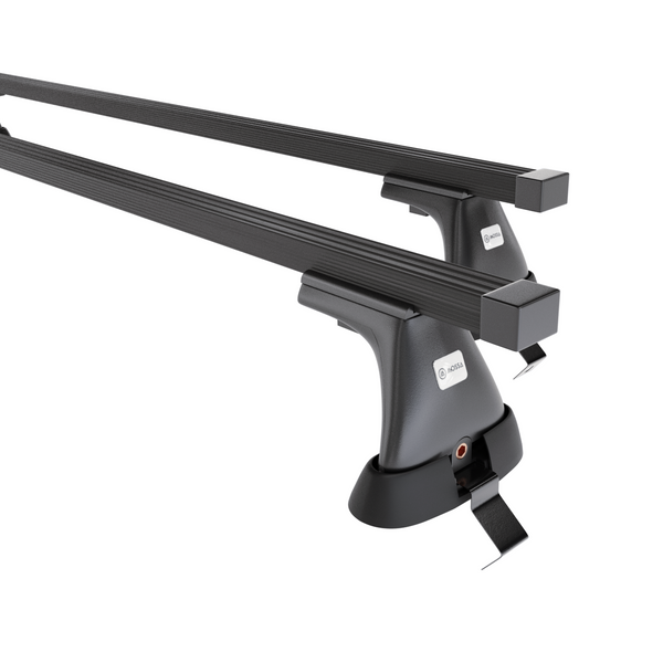 Taklasthållare till Skoda Fabia mk III Kombikupé (2015-2021) - svart takräcke - takhållare - utan fästelement - Stål