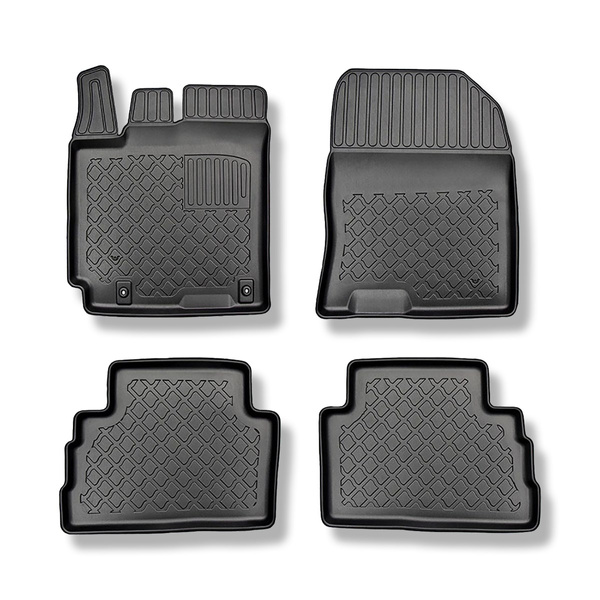 Tpe-mattor till Hyundai Kona SUV (11.2017-....) - ej till el- och hybridversion