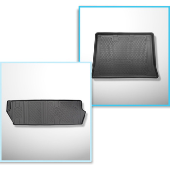 Sats bagagerumsmatta och bilmattor TPE PREMIUM måttillverkade till: Mercedes-Ben