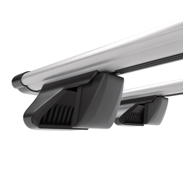 Taklasthållare till Subaru Justy G3X Kombikupé (2003-2007) - silver takräcke - takhållare -takreling - Aluminium