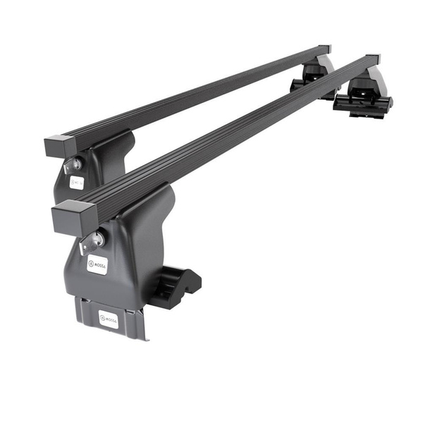 Taklasthållare till Kia Rio mk I Kombi (2000-2005) - svart takräcke - takhållare - utan fästelement - Stål