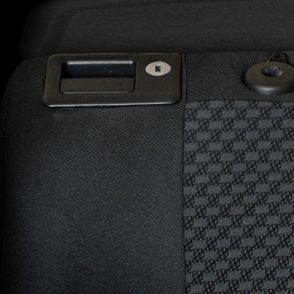 Måttsydda överdrag till Renault Trafic II Skåpbil (2001-2014) 9 platser (helt säte) - skräddarsydda sätesöverddrag - E3