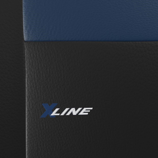 Universella sätesöverdrag till Audi A2 (1999-2005) - blå