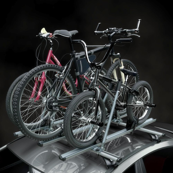 Takmonterad cykelhållare av aluminium - 3xM-17