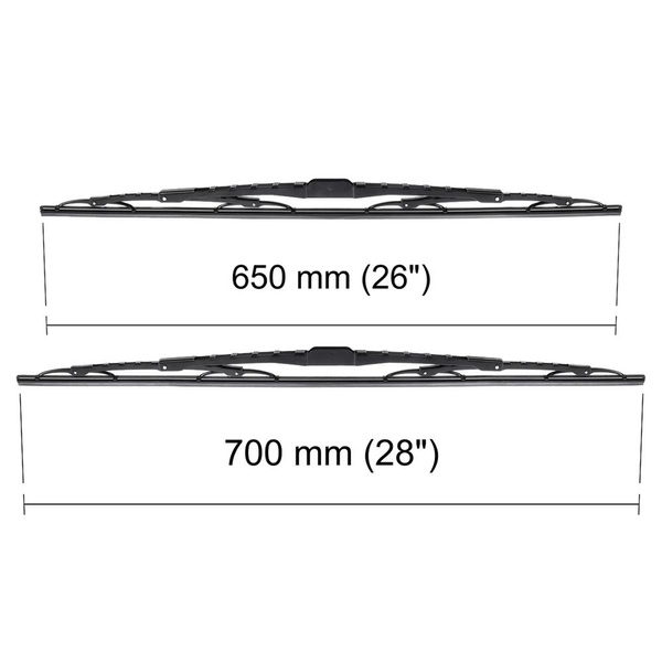 Vindrutetorkarblad till Ford Galaxy I Minibuss (02.1995-03.2000) - standard torkarblad