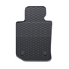Gummimattor till bil BMW Serie 3 G20, G21 Limousine, Touring (2018-....) - svart - 4 st.