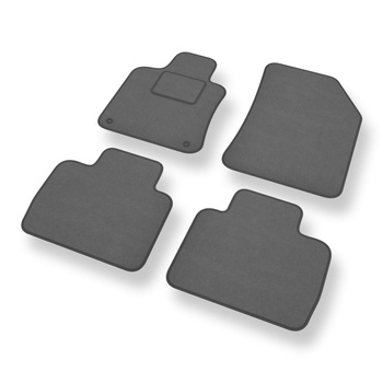 Velourmattor till Peugeot 508 II Sedan, SW (2018-....) - gråa