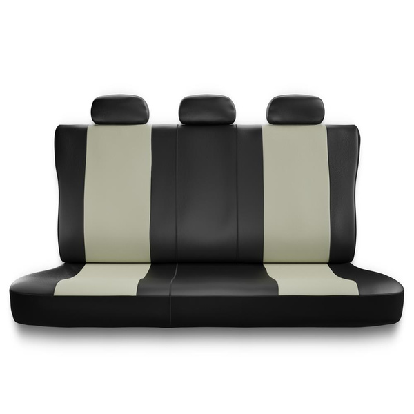 Universella sätesöverdrag till Dacia Sandero I, II, III (2008-....) - beige