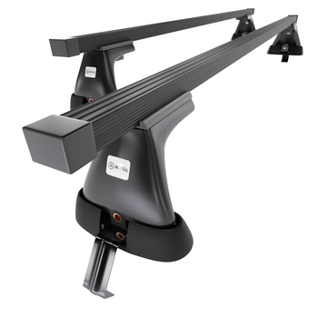 Taklasthållare till Nissan Note mk I Minibuss (2005-2013) - svart takräcke - tak