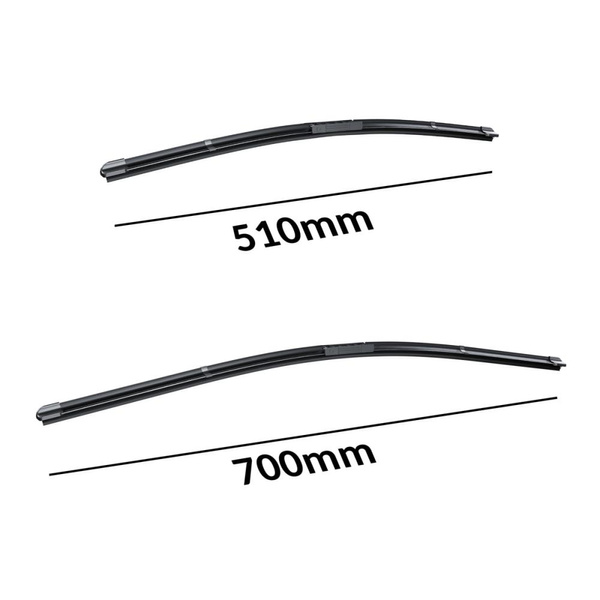 Vindrutetorkarblad till Audi Q7 4M SUV (01.2015-....) - platta torkarblad