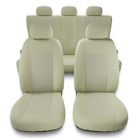 Universella sätesöverdrag till Seat Cordoba I, II (1993-2009) - Typ 3 (beige)