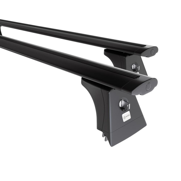 Taklasthållare till Opel Astra J mk IV OPC Kupé (2012-2015) - svart takräcke - takhållare - fästpunkter - Aluminium