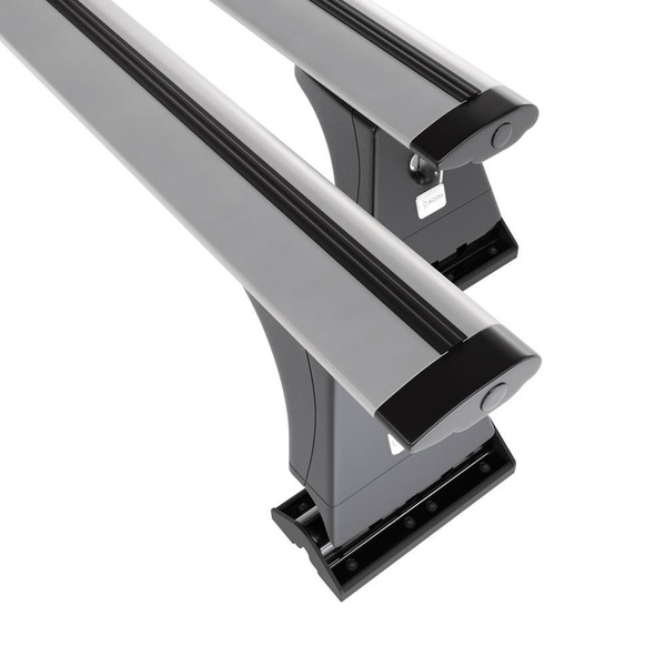 Taklasthållare till Ford Transit Skåpbil (2015-....) - silver takräcke - takhållare -fästpunkter - Aluminium