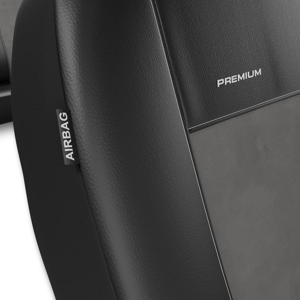 Universella sätesöverdrag till Citroen C4 I, II (2004-2017) - grå