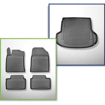 Sats bagagerumsmatta och bilmattor TPE måttillverkade till: Kia ProCeed Shooting
