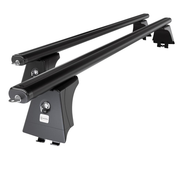 Taklasthållare till Ford C-Max mk I Minibuss (2003-2010) - svart takräcke - takhållare - fästpunkter - Aluminium