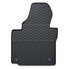 Gummimattor till bil Volkswagen Touran II Minibuss (2010-2015) - svart - 4 st.