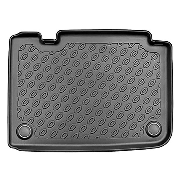 Sats bagagerumsmatta och bilmattor TPE PREMIUM måttillverkade till: Tesla Model S Kombisedan (07.2012-03.2015) - bakre bagagerum; bakhjulsdrift