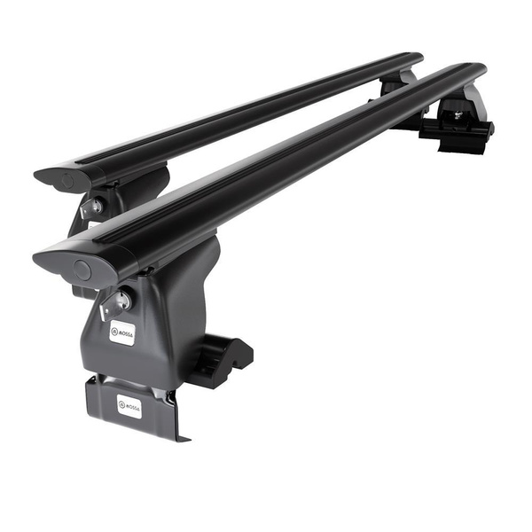 Taklasthållare till Skoda Citigo-e iV Kombikupé (2012-2023) - svart takräcke - takhållare - utan fästelement - Aluminium