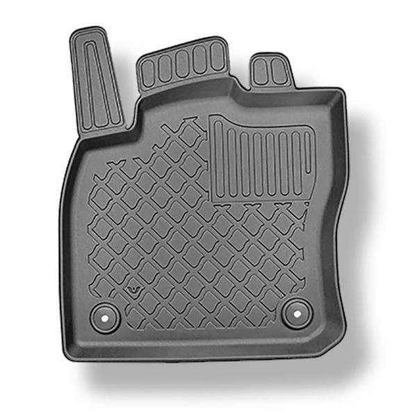 Sats bagagerumsmatta och bilmattor TPE måttillverkade till: Volkswagen Caddy V Kombi (11.2020-....) - 5 platser; utan tredje raden