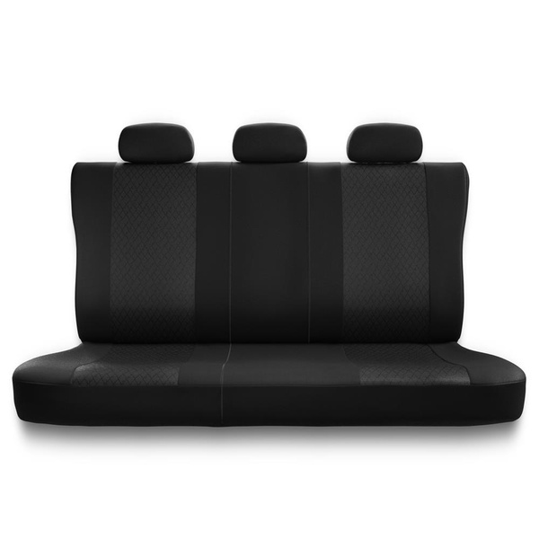 Universella sätesöverdrag till BMW X5 E53, E70, F15, G05 (2000-....) - grå