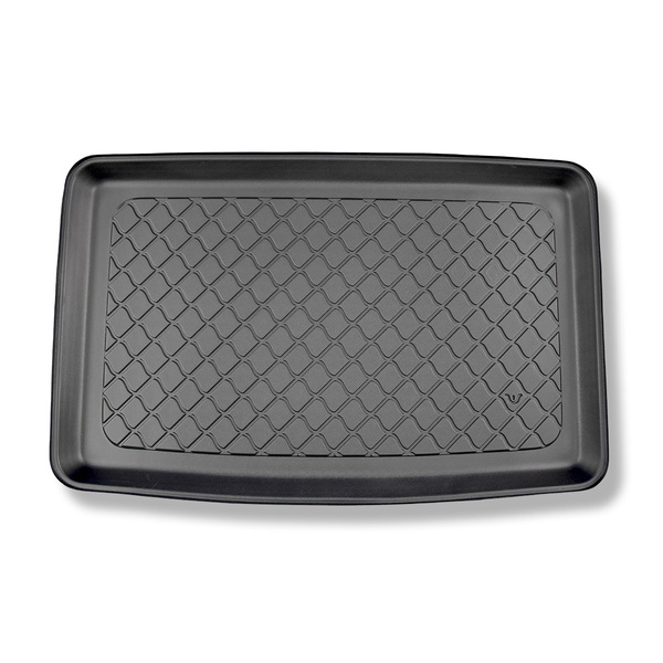 Bagagerumsmattor till Mercedes-Benz B-Klass W246 Sports Tourer (10.2011-12.2018) - nedre bagagerum; med variobox; längd matta 68 cm