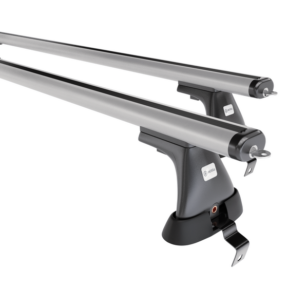 Taklasthållare till Renault Megane mk III Grandtour (2008-2016) - silver takräcke - takhållare -utan fästelement - Aluminium