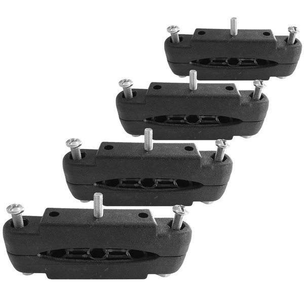 Adaptrar till breda takräcken utan t-profil - 4 st.