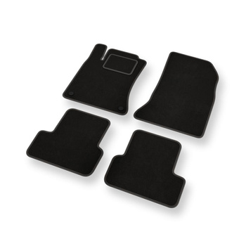 Velourmattor till Mercedes-Benz CLA I C117 Kupé, Shooting Brake (2013-2019) - sv
