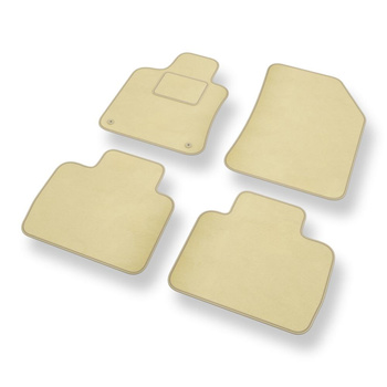 Velourmattor till Peugeot 508 II Sedan, SW (2018-....) - beige