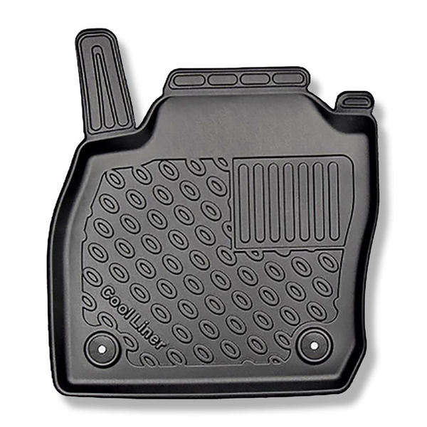 Sats bagagerumsmatta och bilmattor TPE PREMIUM måttillverkade till: Volkswagen T-Cross Crossover (04.2019-....) - nedre bagagerum; rörligt golv i nedersta läget