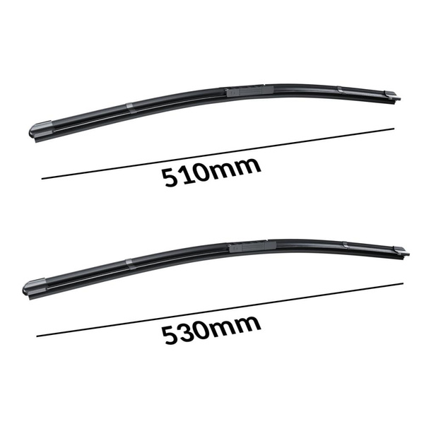 Vindrutetorkarblad till BMW Z4 E85, E86 Kupé, Roadster (10.2002-07.2007) - platta torkarblad