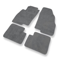 Velourmattor till Fiat Grande Punto (2005-2012) - gråa