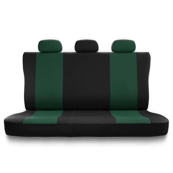 Universella sätesöverdrag till Citroen C3 Aircross I, II (2017-....) - grön