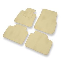 Velourmattor till BMW Serie 3 V F30 Limousine (2012-2018) - beige