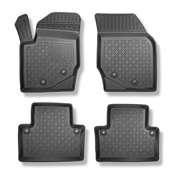Tpe-mattor till Volvo XC90 I SUV (12.2015-10.2022) - 5 eller 7 platser; utan tre