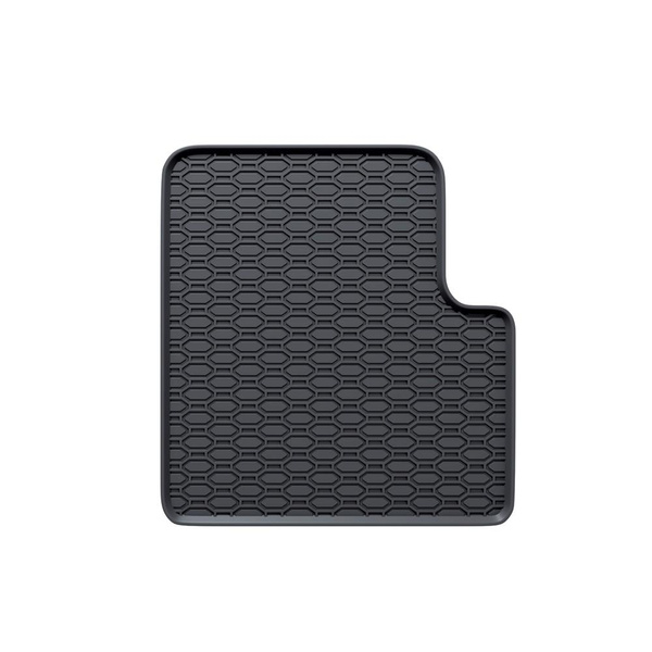 Gummimattor till bil Fiat Panda III Kombikupé (2012-....) - svart - 4 st.