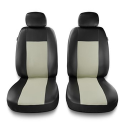 Universella sätesöverdrag till Citroen Berlingo I, II, III (1996-....) - beige